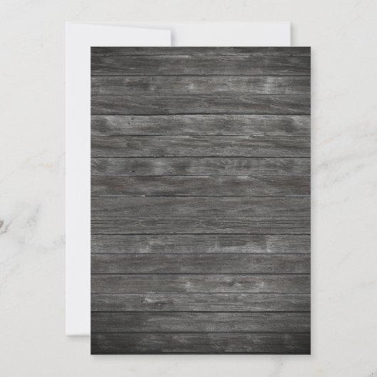 Rustic Fairy Lights Mason Jar Invitation Mariage (Dos)