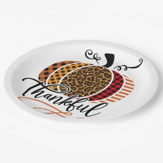 Rustic Fall Celebration Papieren Bordje (Gekanteld)