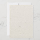 Rustic Fall Floral Automne Enregistrer la carte Da (Dos)