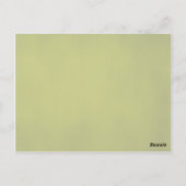 Rustic Fall In Love Carte Postale Mariage (Dos)