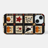 Rustic Fall Quilt Motif | Patchwork agricole (Verso Horizontal)