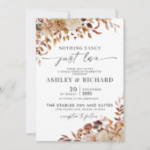 Rustic Fall quitte le Faire-part de mariage Mariag (Devant)