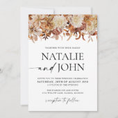 Rustic Fall quitte le Faire-part de mariage Mariag (Devant)