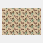 Rustic Fall Wedding Inpakpapier Vel (Voorkant 2)