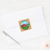 Rustic Farm Ajoutez Votre Photo Stickers Miel Ambr (Enveloppe)