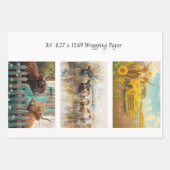 Rustic Farm Life A4 Wrapping Paper for Decoupage  (Voorkant 3)