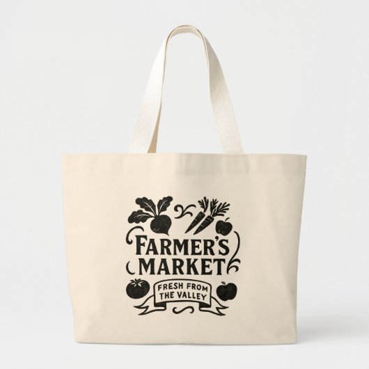 Rustic Farmer’s Market Tote (Voorkant)