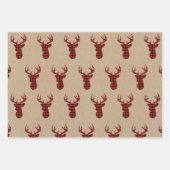 Rustic Farmhouse enveloppant du papier de Noël kra (Devant 2)