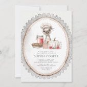 Rustic Farmhouse Herfst Baby shower Kaart (Voorkant)