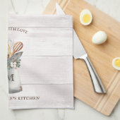 Rustic Farmhouse Name Theedoek (Quarter Fold)