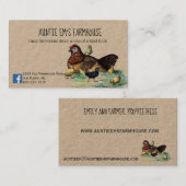 Rustic Farmhouse Visitekaartje (Voorkant / Achterkant)