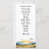 Rustic Farmland Sunrise/Sunset Ceremony Programme (Dos)