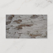 Rustic Fence Antiek Visitekaartje (Achterkant)
