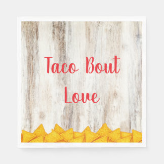 Rustic Fiesta Shower Paper Napkins | Taco ‘Bout Servet