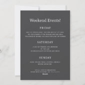 Rustic Fishing Bachelor Weekend Invitation (Dos)