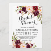 Rustic Flora l Rustic Vrijgezellenfeest Kaart (Voorkant / Achterkant)