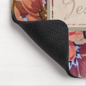  Rustic Floral op maat Muismat (Hoek)