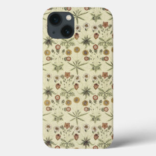 Rustic Floral Pattern van William Morris Ipad Mini iPhone 13 Hoesje