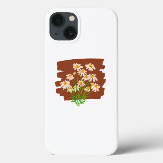 Rustic floral simple design loving nature Case-Mate iPhone case (Achterkant)