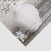 Rustic Floral still Life and Ephemera Decoupage Tissuepapier (Detail)