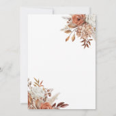 Rustic Floral Wedding Invitation – Earthy Elegance (Dos)