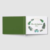 Rustic Florals Farmhouse Camper Personalized Gastenboek (Volledig)