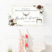 Rustic Florals | Vrijgezellenfeest Welkomstbanner Spandoek (Insitu)