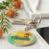 Rustic, Florida Sleutelhanger (Zijkant)