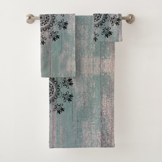 Rustic Flourish Mandala Bad Handdoek (Insitu)