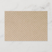 Rustic Flowers | Carte du boîtier de l'hébergement (Dos)