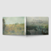 Rustic Forest Deer viering van het leven Gastenboek (Volledig)