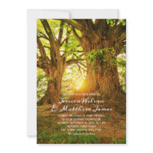 Rustic Forest Summer Greenery Country Wedding