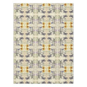 rustic french country scripts paris eiffel tower tafelkleed (Voorkant)