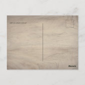 Rustic Fuchsia Floral Woodland Wedding Save Data Briefkaart (Achterkant)