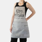 Rustic Funny King of the Kitchen Schort (Insitu)