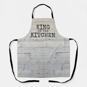Rustic Funny King of the Kitchen Schort