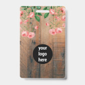 Rustic Garden Tour Badge Billet Pass (Arrière)