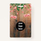 Rustic Garden Tour Badge Billet Pass (Dos)