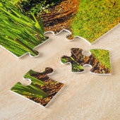 Rustic Garden West Virginia. Kerstfeestjes Ji Legpuzzel (Zijkant)