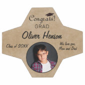 Rustic Gelukwensen Afstudeerfoto  Voetbal (Enkel)