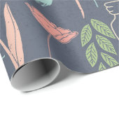 Rustic Glow Spring Wrapping Paper Cadeaupapier (Rol Hoek)