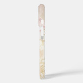 Rustic Gold Blush Waterverf Bloemen Case-Mate iPhone Case (Achterkant / Links)