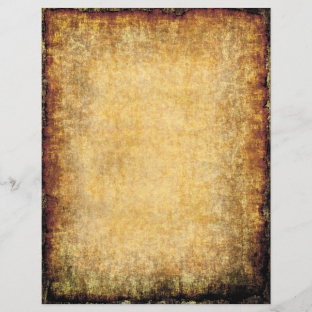 Rustic Gold Brown Texture Background Scrapbook (Voorkant)
