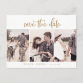 Rustic Gold Script 3 Modèle photo Enregistrer la d (Devant)