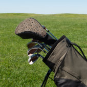 Rustic Golfclub Spelernaam Golfheadcover (Insitu)