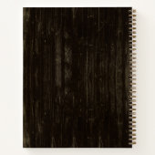 Rustic Grandma's Recipes with Photo Notitieboek (Achterkant)