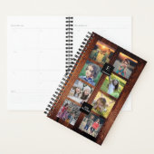 Rustic grange bois famille photo collage personnal (Devant avec enveloppe)