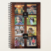 Rustic grange bois famille photo collage personnal