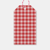 Rustic Grapevine Wreath Merry Kerstmis Cadeaulabel (Achterkant)