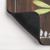 Rustic Green Dragonfly - Aangepaste Muismat (Hoek)